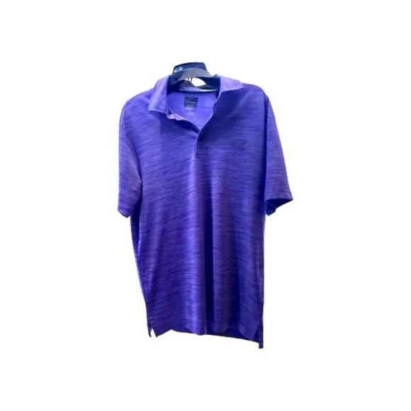Greg Norman Purple Heathered Polo Style Shirt - Picture 1 of 3